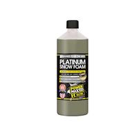 Power Maxed Platinum Snow Foam 1L - Thick Foam Car Pre Wash Cleaner - High Cling Snow Foam for Pressure Washers - Safe on Wax, Sealants & Ceramic Coatings - UK Made
