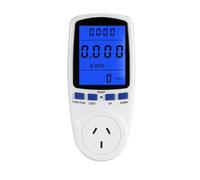 Power Meter Plug - Improved Brighter Digital LCD Display | Overload Protection Socket | Energy Saving Meter Plug for UK, EU, US, AU, Household Appliances, Home Office