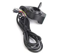 Power Meter, Thumb Throttle LCD Display Digital Power Meter Cycling Real Time Digital Voltage Display Voltage Meter for Electric Vehicle