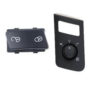 Power Mirror Switch For Volkswagen Caddy For Touran Central Saftey Lock Unlock Button Switch Rear Mirror Components