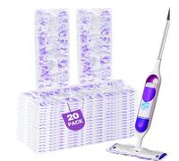 Power Mop Pads Refills for Swiffer PowerMop Multi-Surface Mopping Pad Disposable Replacement Mop Refill Pads Compatible with Swiffer PowerMop,Safe on All Finished Floors 20 Count.