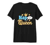 Power Nap Queen Sleeping Bedtime Pajama Night Sleep Lover Premium T-Shirt