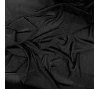 Power Net Fabric 4-Way Stretch Nylon Mesh 162cm Wide for Dancewear Lingerie - Black - ONE METRE