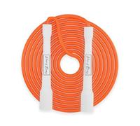 POWER OF BOXING Skipping Rope, Jump Rope for Fitness, Cardio, Fat Burning Workout, Exercise, Home Gym, Boxing, MMA & Crossfit, Durable & Lightweight Design for Men, Women, and Athletes (Orange)