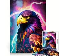 Power of The Eagle Jigsaw Puzzles for Teenagers 1000 Pieces Raise Memory Slow Enjoy Clean Edge (38x26cm)