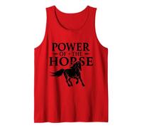 Power of The Horse Happy Lunar New Year Chinese 2026 Tank Top