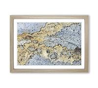 Power of The Soul in Abstract Framed Print | A2 Oak Framed Wall Art | Ready to Hang | Abstract Fantasy Picture | Living Room Bedroom Lounge Office