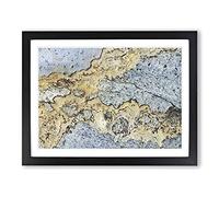 Power Of The Soul In Abstract Modern Art Framed Print | A2 Black Framed Wall Art | Ready to Hang | Abstract Fantasy Picture | Living Room Bedroom Lounge Office