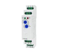 Power On Delay Electronic Time Relay AC/DC Din Rail Time Relay 12V-240V 16A 0.1S~10 Days 1Pcs(TY09-B2)
