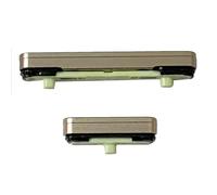 Power On Off Button Volume Key Side Button Replacement Parts for Samsung Galaxy S24 Ultra (Titanium Gray/Violet)