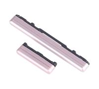 Power On Off Button + Volume Switch Control Side Buttons Replacement for Samsung Galaxy Tab S6 SM-T865,Power Button + Volume Outer Side Keys Replacement (Pink)