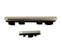 Power On Off Volume Button Key Side Button Replacement Part for Google Pixel 8A (Porcelain/Gold)