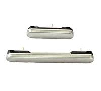 Power On Off Volume Key Side Rocker Button Replacement Part for Samsung Galaxy S25 Ultra 5G SM-S938 S938U S938B S938W (Light Silver)