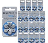 Power One Cochlear Implant Batteries (120 Batteries)
