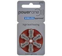 Power One Zinc p312 hearing aid battery,60 pcs pack