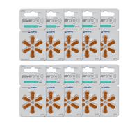 Power One Zinc p312 hearing aid battery,60 pcs pack