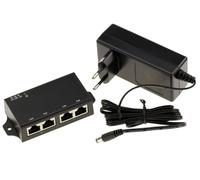 Power Over Ethernet Injector X2 30W PoE IEEE802.3AF PoE+ IEEE802.3AT