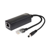 Power Over Ethernet Passive 48V to 12V 2A PoE Adapter Splitter Cable