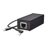 Power Over Ethernet To USB C Converter 10/100Mbps Over USB Supply Networking Transfer Adapter For Tablet Laptops Phone Type Charging Adapter