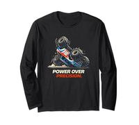 Power Over Precision Monster Truck Tee Adrenaline Motorsport Long Sleeve T-Shirt