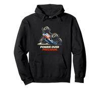 Power Over Precision Monster Truck Tee Adrenaline Motorsport Pullover Hoodie