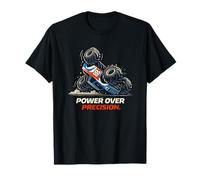 Power Over Precision Monster Truck Tee Adrenaline Motorsport T-Shirt