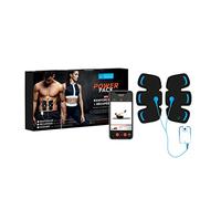 Power Pack: Muscle Electrical Stimulation Device with Large ELECTRODES for Abdominal STRENGTHENING
