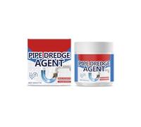 Power Pipe Dredge Agent 100g - Fast-Acting Drain Cleaner for Kitchen Sinks, Toilets, Showers | Safe for PVC, Copper & Stainless Steel Pipes (100g)