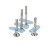 Power Pivot Hinge Spring-Loaded Plunger Latches for Door Lift Adjustment, 20-Pack for Wood Door(20pcs-A)