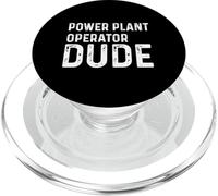 Power Plant Operator Dude Coal Solar Wind Energy Nuclear PopSockets PopGrip for MagSafe