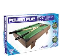 Power Play Table Top Pool Game, 25 Inch