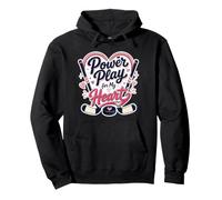 Power Play for My Heart Hockey Romance Reader Aesthetic Pullover Hoodie