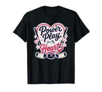 Power Play for My Heart Hockey Romance Reader Aesthetic T-Shirt