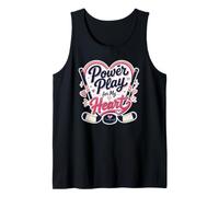 Power Play for My Heart Hockey Romance Reader Aesthetic Tank Top