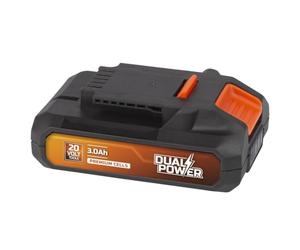 Power Plus Dual Power Battery POWDP9023-20V, 3.0Ah - for 20V Tools - Power Indicator LEDs - Battery Platform - Ideal for Cordless Screwdrivers, Small Drills, Drills and Much More