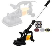 Power Polishers & Buffers for Hand Drywall and Electric Concrete Surfacing, 4 Grinding Heads, 3 Sanding Disc Types, 6 Speed Levels for Cement and Marble