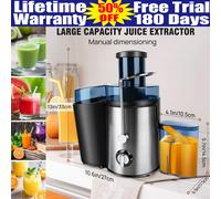Power Powerful Juicer Machine Juice Maker Whole Fruit Extractor Centrifugal