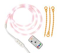 Power Practical Luminoodle Color - 5 ft Color Changing LED String Lights - Outdoor LED String + Lantern for Camping, Hiking, Safety - Remote Control, Dimmer, Waterproof