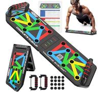 Power Press Express Push Up Board - Full Upper Body Workout Pushup Handles for Perfect Push-Up Form - Exercise Board for Men or Women - Adjustable to Target Certain Muscle Groups
