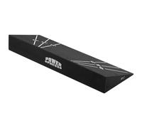 Power Press Squat Wedge Block - Adjustable 20-Degree Angle w 3 Heights - Heel Elevated Slant Board - Better Form & Depth for Squats - Wedges Enhance Stability & Muscle Activation