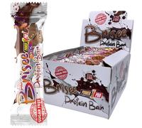 POWER PRO Style Brisee Chocolate Protein Bar | 20x55g | Protein Blend 13.8g | Sugar Free | Gluten Free | Low Carb Healthy Snacks