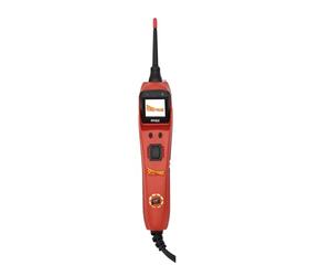 Power Probe PP3EZ Automotive Circuit Tester 12V 24V - Voltmeter, Polarity Tester, Continuity Checker & Component Activator with EZ Diagnostics, EZ Learning, 180° Flip Screen, 8A Breaker (Red)