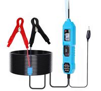 Power Probe Tester, 6V-48V DC Circuit Tester Voltage Tester with 4.5M Cable Backlight, Fuse Tester with Digital Display, Short Circuit Finder for Measures Polarity Continuity