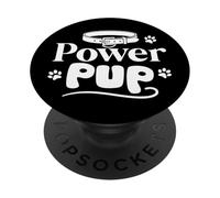 Power Pup Kinky Humor Puppy Roleplay PopSockets Adhesive PopGrip