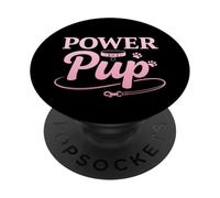 Power Pup Kinky Humor Puppy Roleplay PopSockets Adhesive PopGrip
