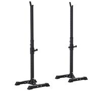 Power Rack Weight Stand Bar Barbell Squat Stand Spotter Home GYM HOMCOM