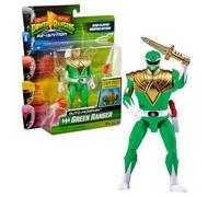 Power Ranger - Auto-Morphin - 2 in 1 Articulated Figure, 15 cm, Green Ranger - Tommy - Age 4 Years - PWG08
