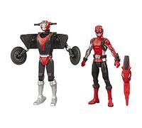 Power Rangers Age 4+ Beast Morphers Red Ranger and Morphin Cruise Beast Bot 15-cm Action Figure 2-Pack Toys Inspired by the TV Programme