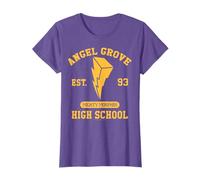 Power Rangers Angel Grove High School Gold Collegiate T-Shirt