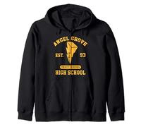 Power Rangers Angel Grove High School Gold Collegiate Zip Hoodie